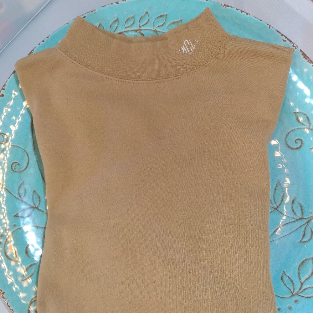Scandia Woods 100% Cotton L/S Mock Turtleneck (M)